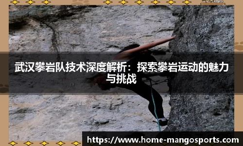 武汉攀岩队技术深度解析：探索攀岩运动的魅力与挑战